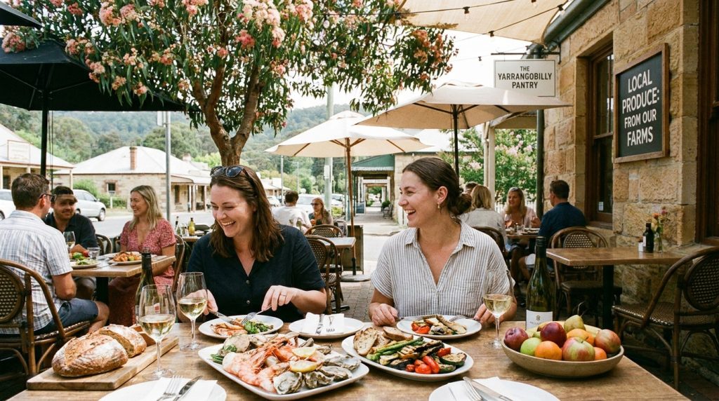 Local dining and cafe culture in Yass, NSW